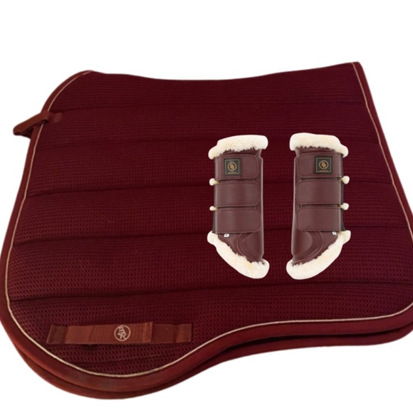 BR Horse Boots and Saddle Pad - Picture 1 of 10